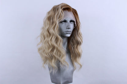 Amber- Rooted Sandy Blonde