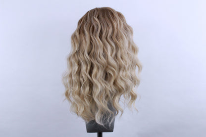 Amber- Rooted Sandy Blonde