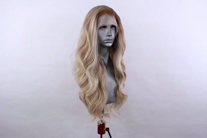 Harper- Rooted Sandy Blonde