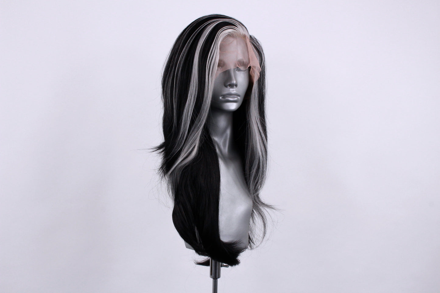 Lily- Platinum Ice Fronted Black