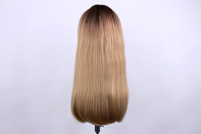 Regina- Rooted Champagne Blonde