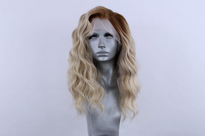 Amber- Rooted Sandy Blonde