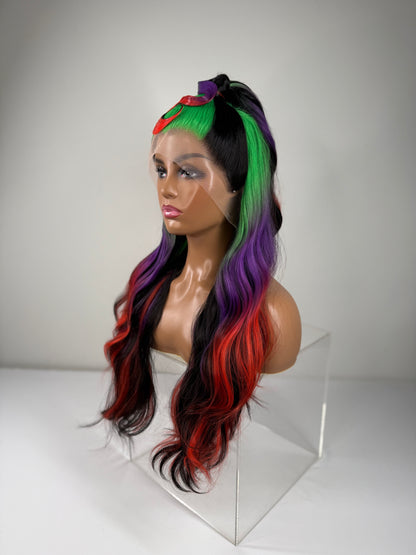 Pre-Styled Halloween Wig