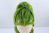 Pre-styled Wicked Green Wig