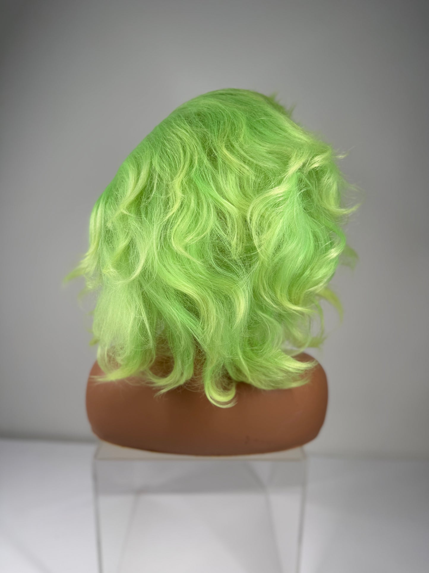 Pre-Styled Limeade Wig