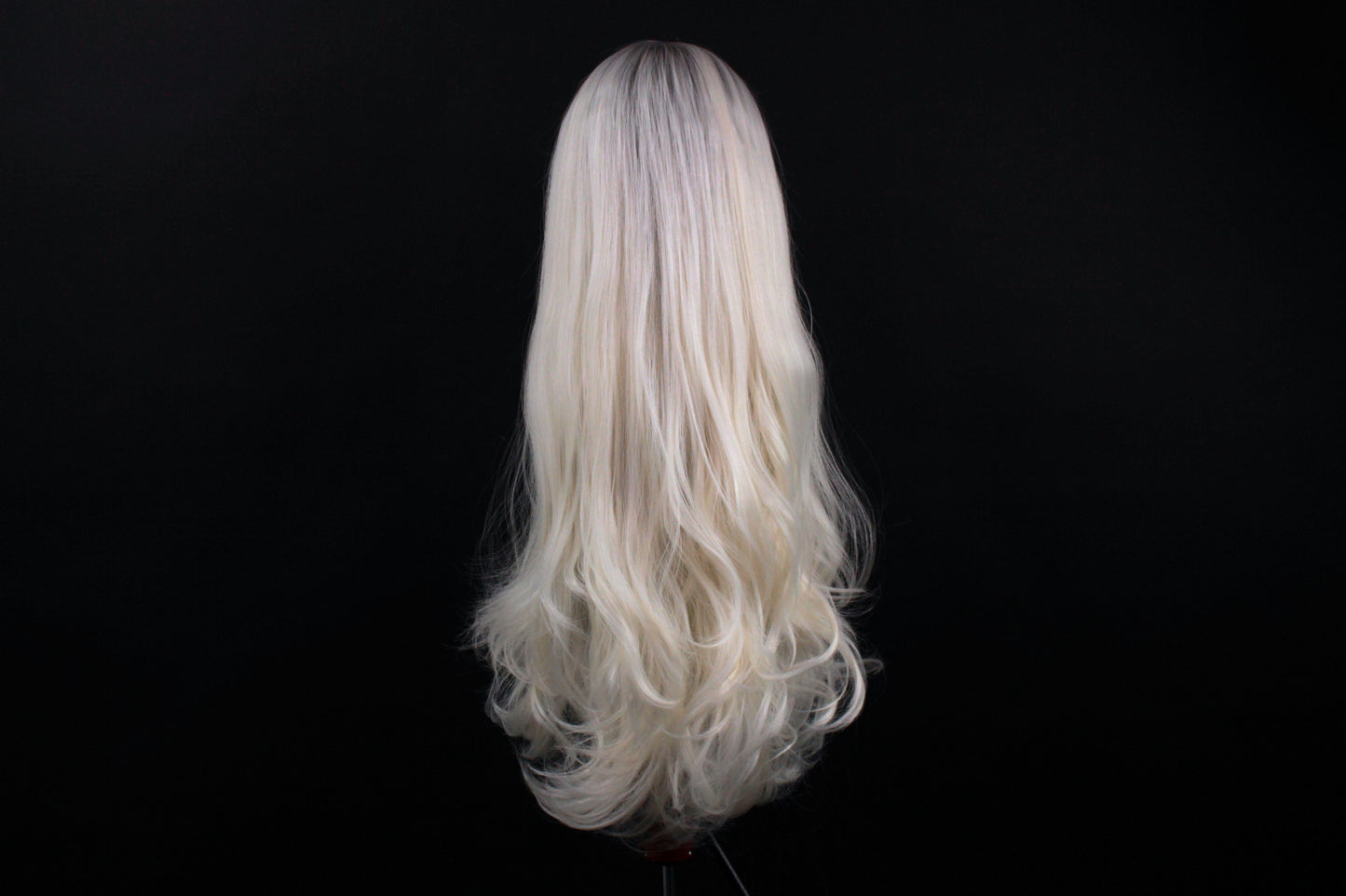 Erin- Silver Rooted Ice Blonde