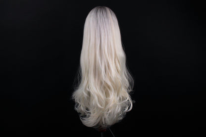 Erin- Silver Rooted Ice Blonde