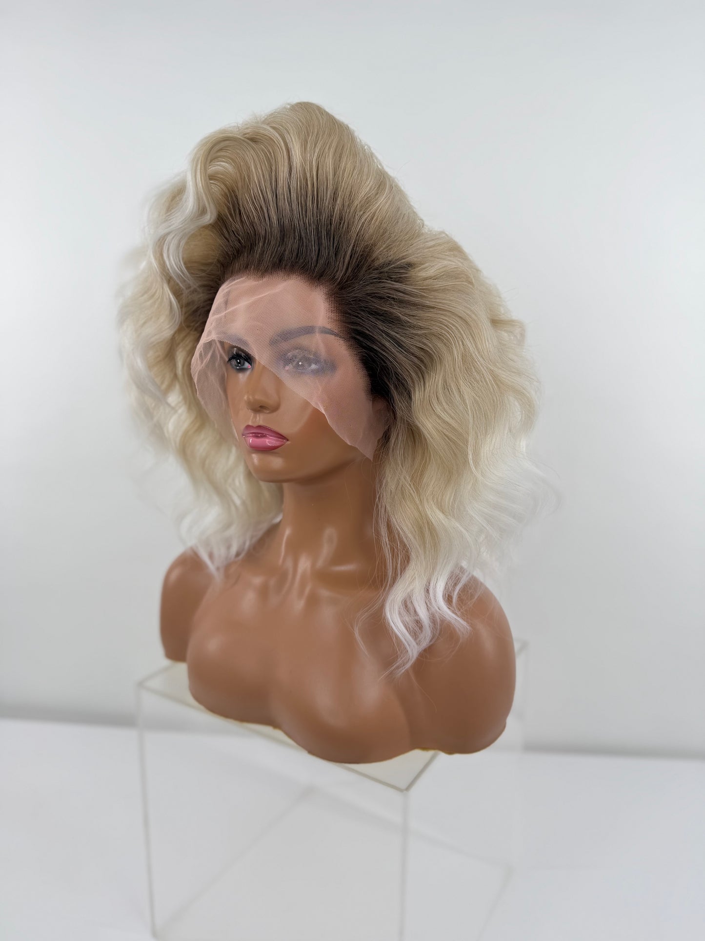 Pre-Styled Mocha Wig