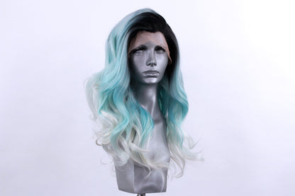 Kameron- Frozen Blue Ombre