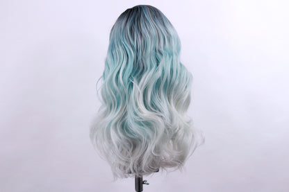 Kameron- Frozen Blue Ombre