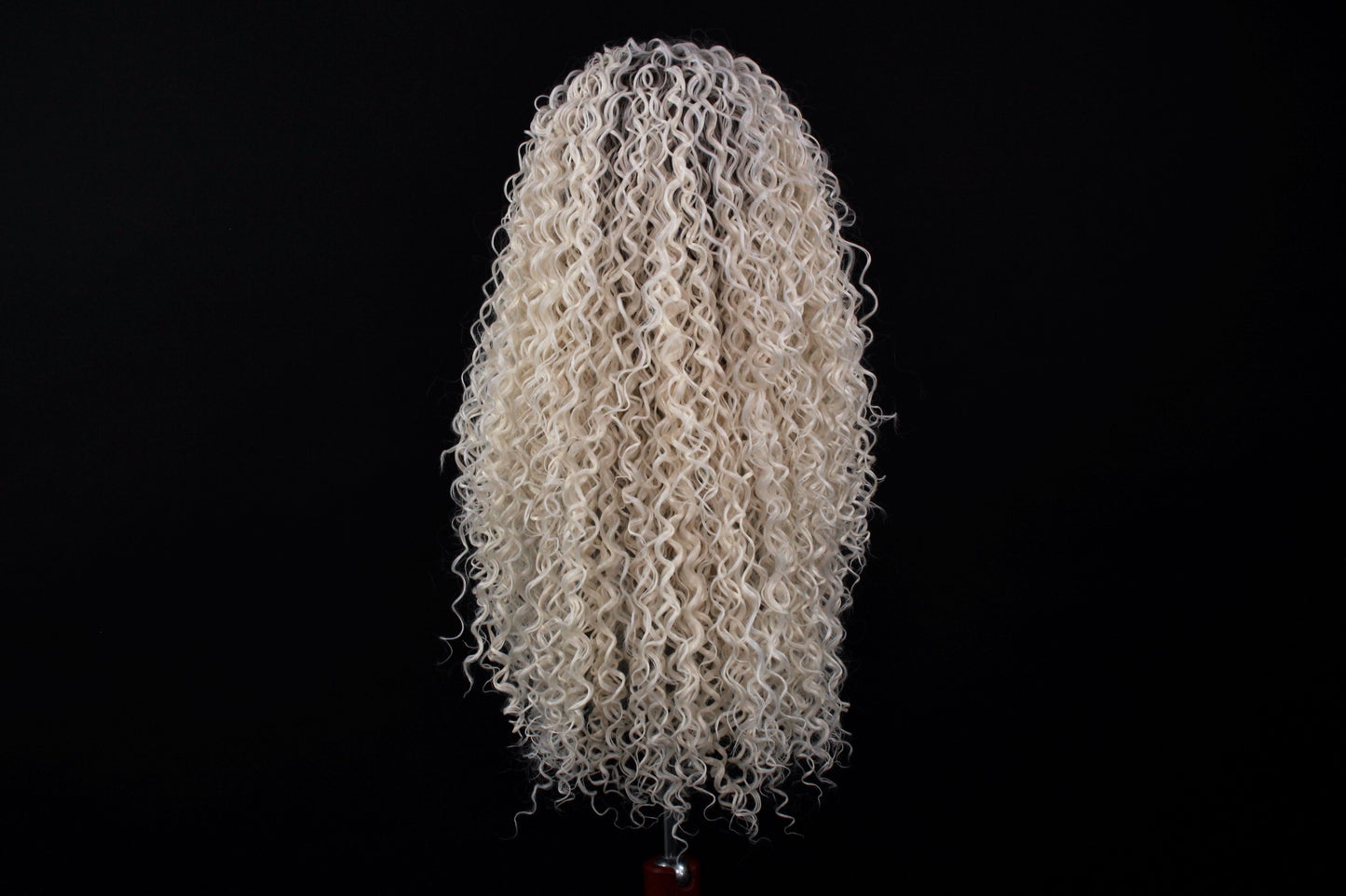 Mae- Silver Rooted Ice Blonde
