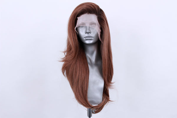 Lily- Rooted Chocolate Brown