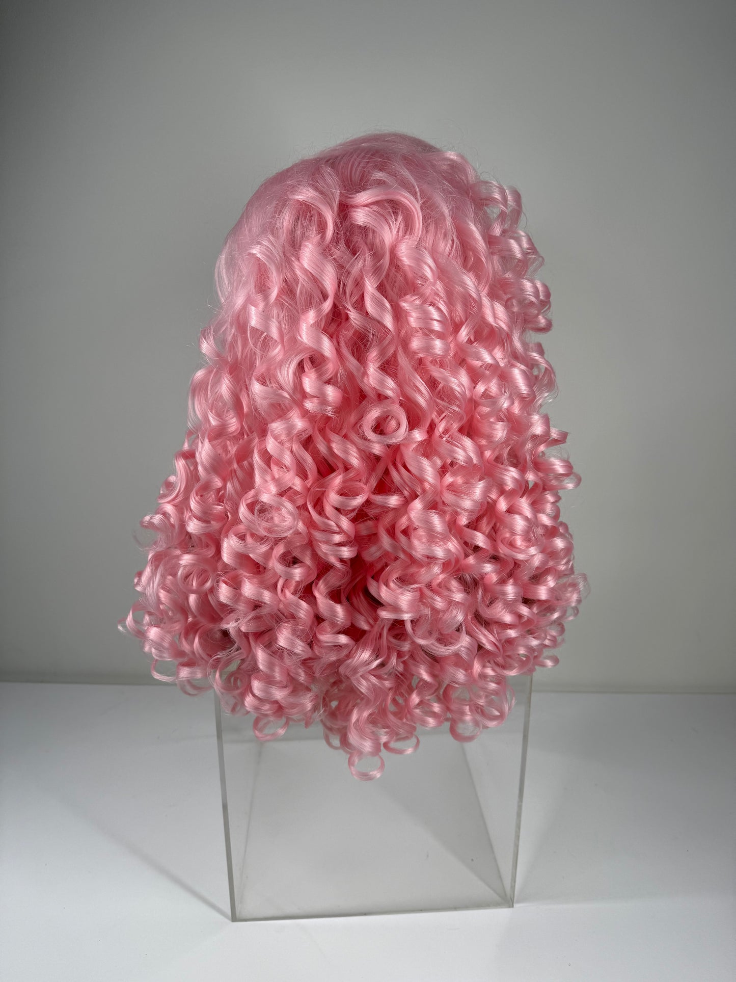 Pre-styled Baby Pink Wig