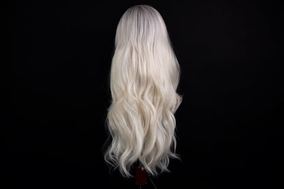 Harper- Silver Rooted Ice Blonde