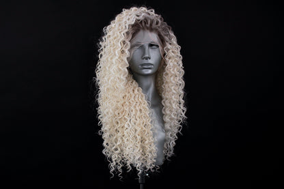 Mae- Silver Rooted Ice Blonde