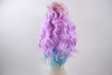 Pre-styled Pastel Unicorn Wig