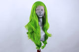 Limited Edition Lime Sparkle Tinsel Wig