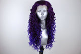 Isla- Violet Tipped Deep Purple