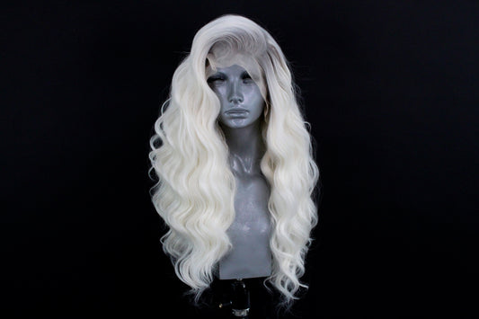 Violet- Silver Rooted Ice Blonde