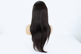 22” Natural Brown Human Hair Wig