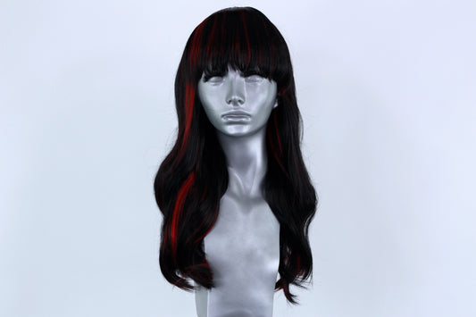 Florence- Red Highlighted Black
