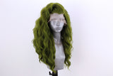 Violet- Moss Green