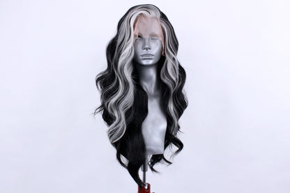Harper- Platinum Ice Fronted Black