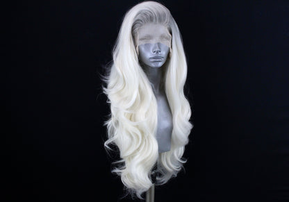Limited Edition Silver Rooted Ice Blonde