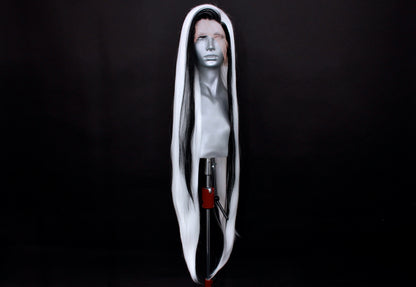 Amelia- Black Fronted Pure White