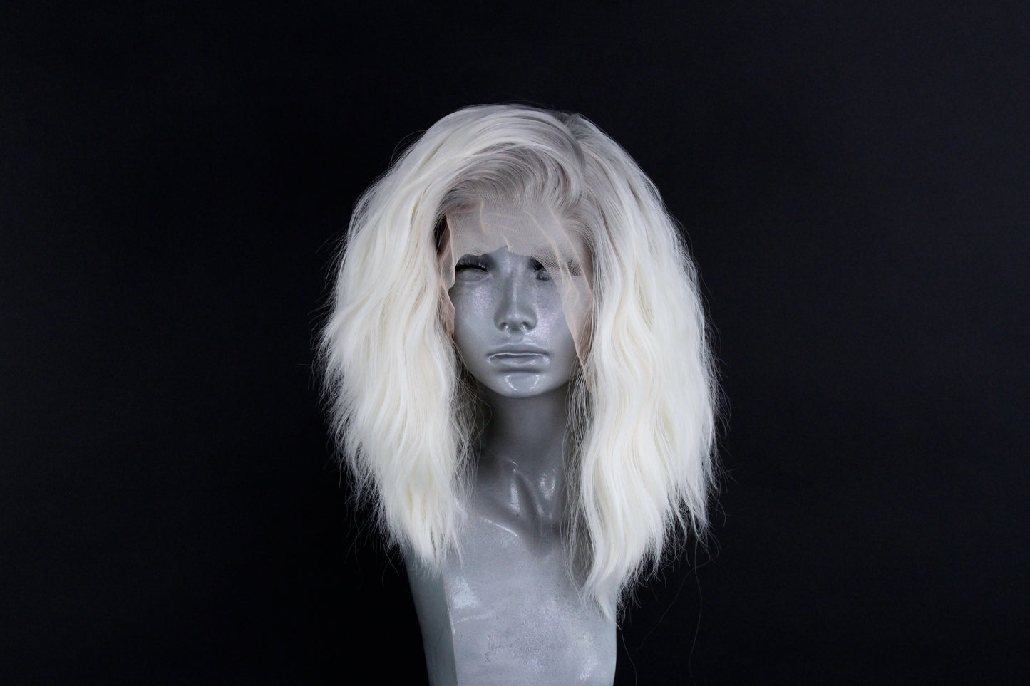 Scarlett- Silver Rooted Ice Blonde