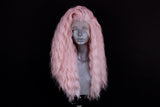 Evie- Metallic Pink