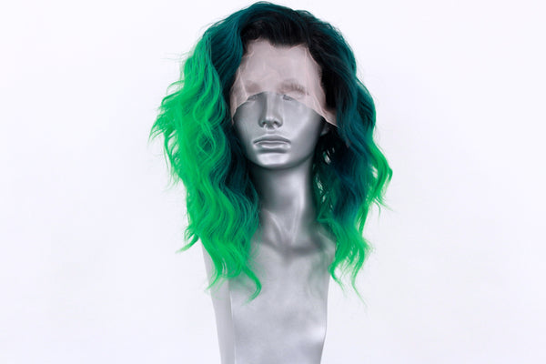 Elle- Mermaid Green Ombre