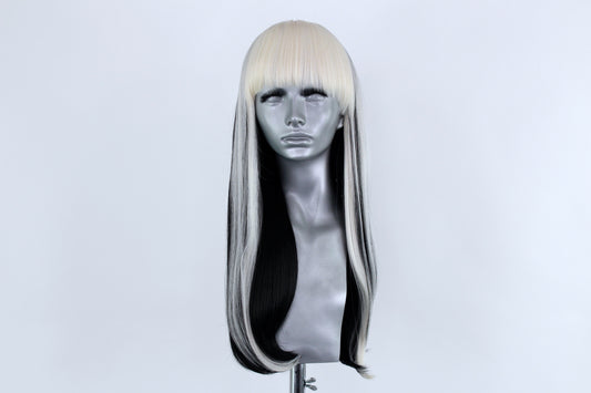 Regina- Platinum Ice Fronted Black