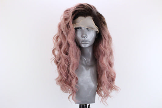 Violet- Rooted Dusty Rose