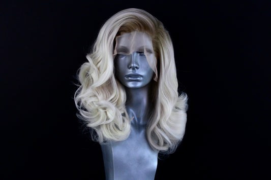 Marilyn- Rooted Platinum Ice