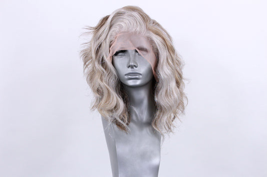 Elle- Ash Blonde Sparkle