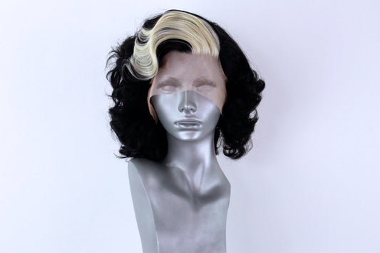 Alexa- Platinum Streaked Black