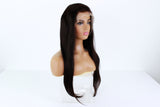 22” Natural Brown Human Hair Wig