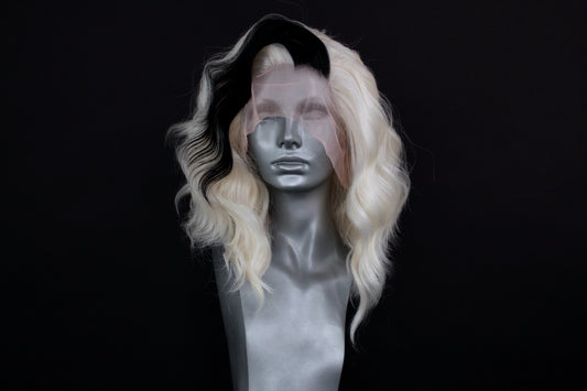 Elle- Black Streaked Platinum Ice