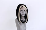 Bobbi- Platinum Streaked Black