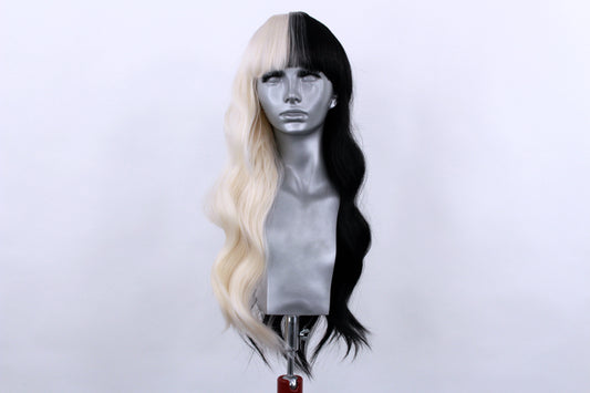Brooke- Half Black, Half Platinum Ice