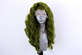 Violet- Moss Green